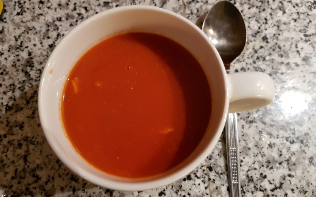 Chinese tomatensoep met ei