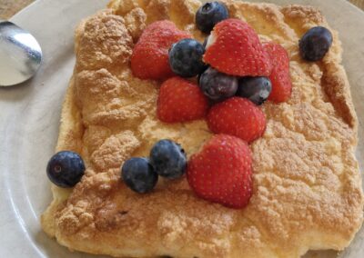 zoete omelet